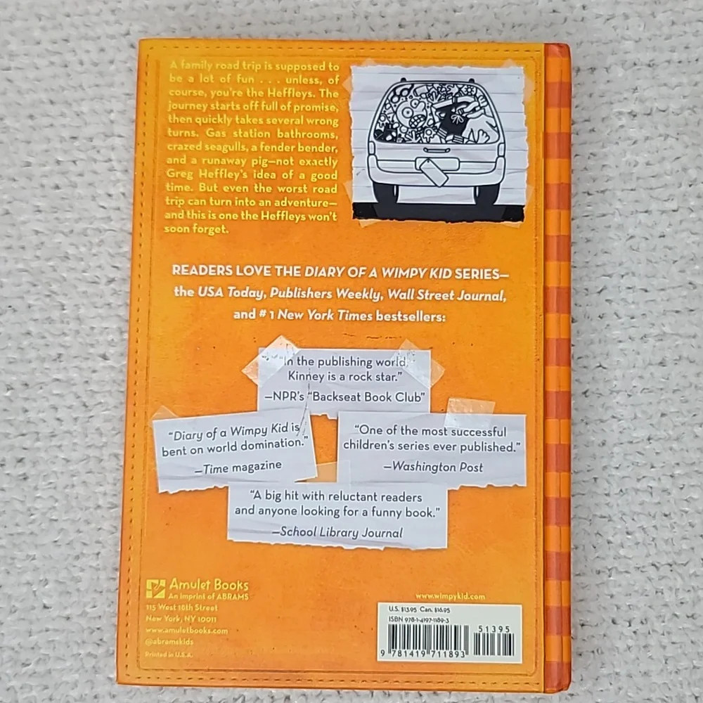 Kids/Children's Illustrated Fun Diary of a Wimpy Kid Two Book Set Book 9/Book 10